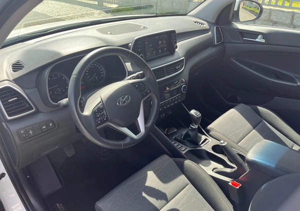 Hyundai Tucson cena 82900 przebieg: 34540, rok produkcji 2020 z Skępe małe 121